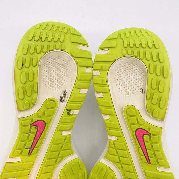 Nike React Escape Run White Barely Green Sneakers Women's 7 Lace Up DN2652-100 - Picture 10 of 15